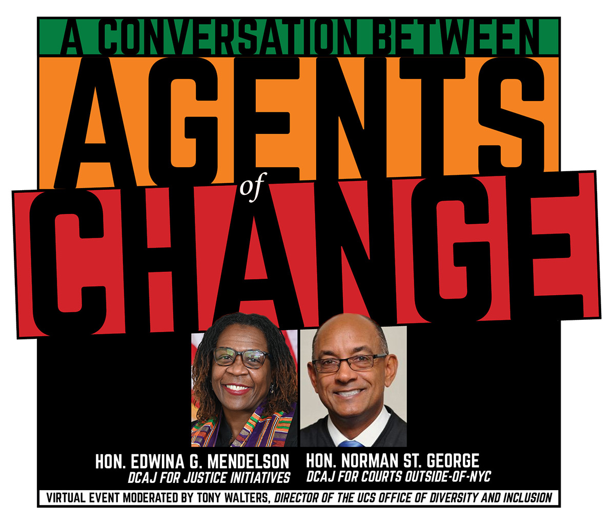 Agents of Change flyer