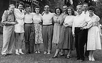 1948 Office Picnic standing