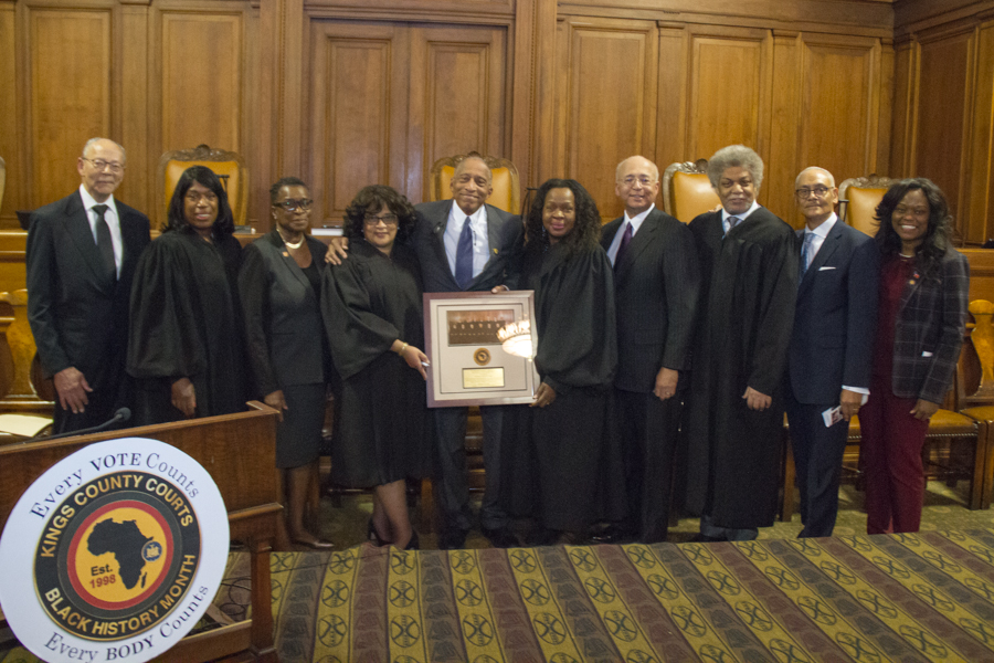 Hon. O. Peter Sherwood, Hon. Valerie Brathwaite Nelson, Hon. L. Priscilla Hall, Hon. Cheryl Chambers, Hon. Zachary W. Carter, Hon. Sylvia Hinds-Radix, Hon. William C. Thompson, Jr., Hon. Paul Wooten, Hon. Barry Cozier, Assembly member Rodneyse Bichotte