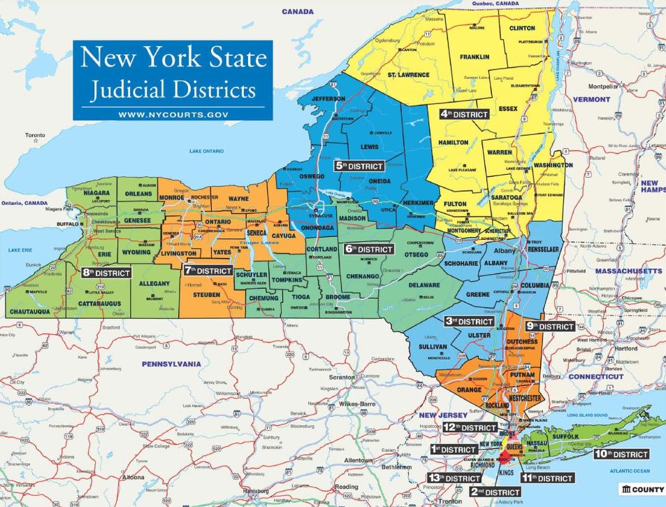 NYS Court Districts