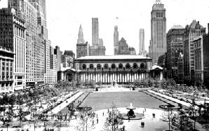 Photo of Bryant Park as designed by Lusby Simpson